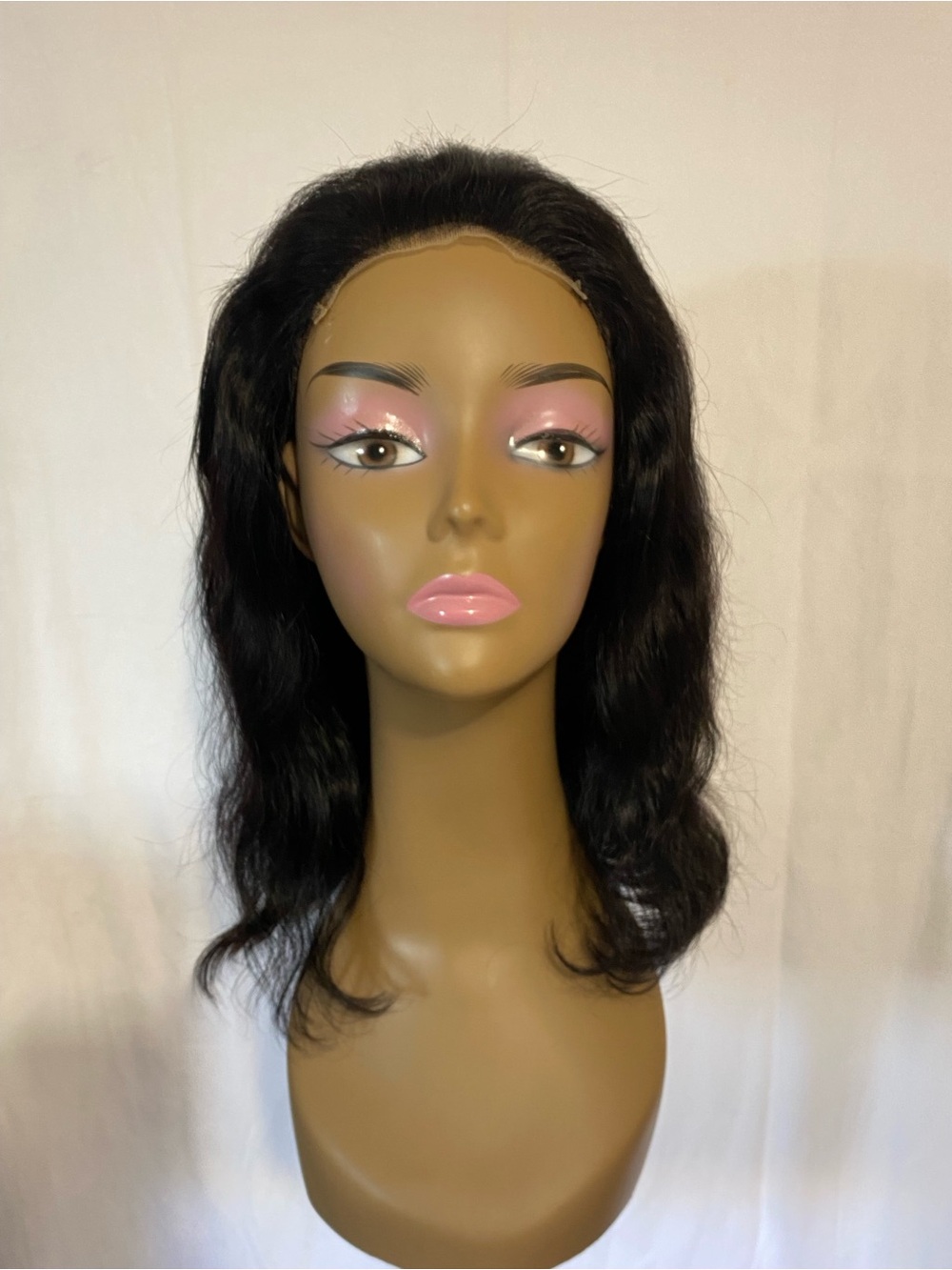 Wear & Go Glueless Bob Wig 14" Body Wave 4x4 Pre-Cut Lace Frontal Human Hair Wig
